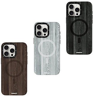 قاب Youngkit یانگ کیت Wooden Texture Magsafe Series Iphone‌